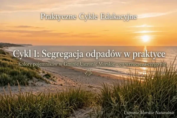 Segregacja odpadów w Ustroniu Morskim: praktyczny przewodnik po kolorach pojemników