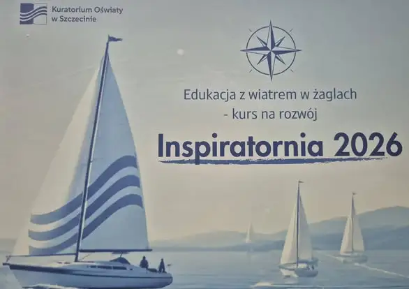 Szkoła Podstawowa nr 8 w Kołobrzegu z tytułem „Inspiratornia 2026”