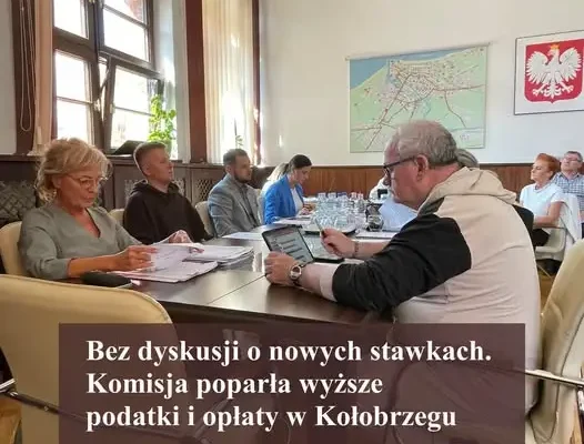 Kołobrzeg: Komisja poparła wyższe podatki i opłaty