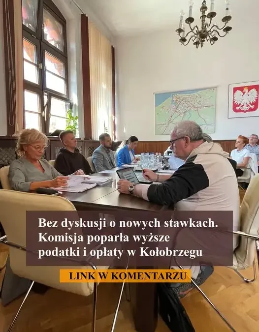 Kołobrzeg: Komisja poparła wyższe podatki i opłaty