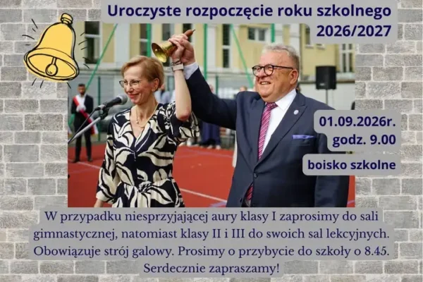 Uroczyste rozpoczęcie roku szkolnego 2026/2027 w Szkole Podstawowej w Kołobrzegu