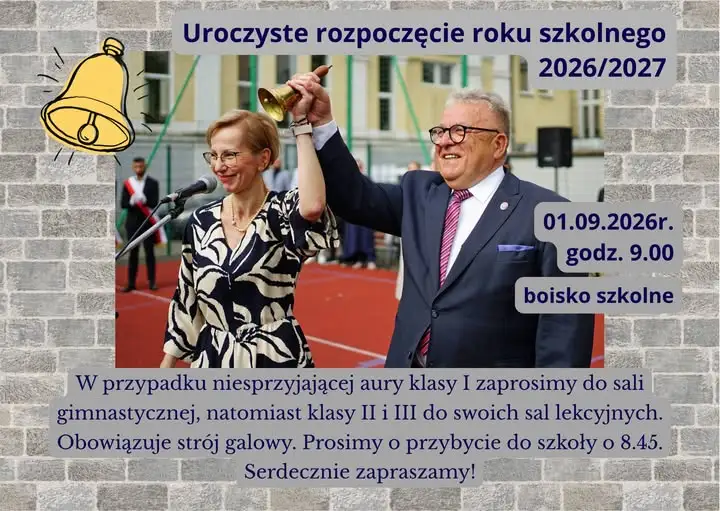 Uroczyste rozpoczęcie roku szkolnego 2026/2027 w Szkole Podstawowej w Kołobrzegu