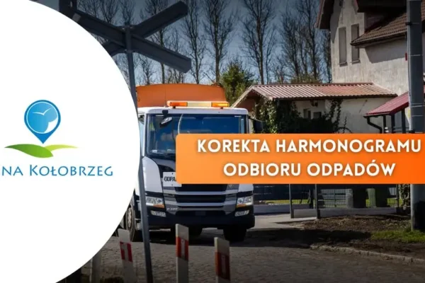 Korekta harmonogramu odbioru szkła i papieru w gminie Kołobrzeg
