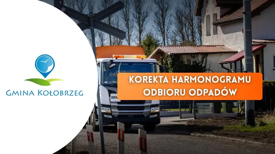 Korekta harmonogramu odbioru szkła i papieru w gminie Kołobrzeg