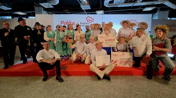 KGW Rusowo z gminy Ustronie Morskie wygrało ogólnopolski konkurs „Polska smakuje”