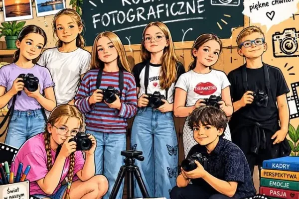 „Trójkowy Pstryk” – nowe zajęcia fotograficzne w szkole