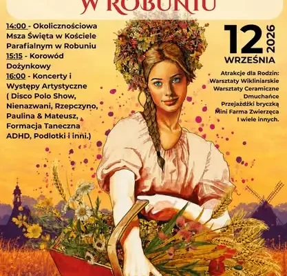Dożynki Gminne w Robuniu – strzelnica pneumatyczna czeka na śmiałków
