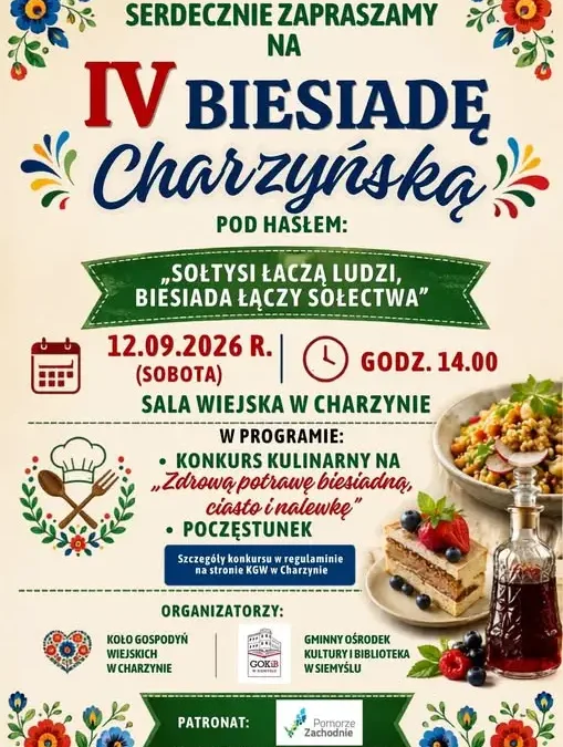 IV Biesiada Charzyńska już w sobotę – sołtysi łączą ludzi
