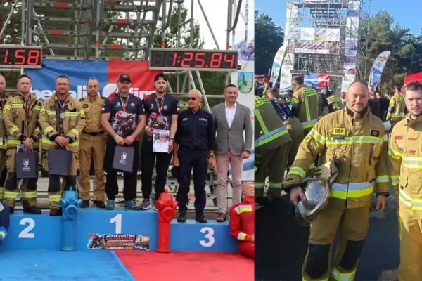Strażacy z gminy Dygowo z trzema zwycięstwami w Firefighter Combat Challenge 2026
