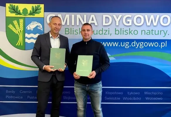 Nowa zielona przestrzeń w centrum Dygowa – umowa podpisana