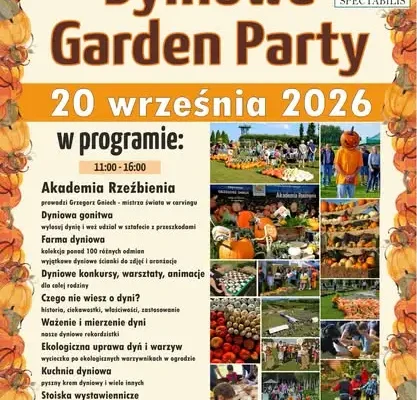 IX Dyniowe Garden Party w Ogrodach Hortulus Dobrzyca – już 20 września