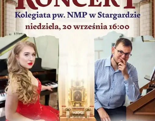 Koncert Weroniki Włodarczyk i Damiana Grabowskiego w Stargardzie – 20 września