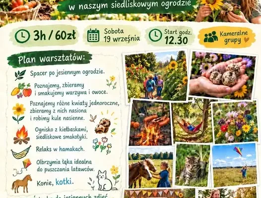 Ogrodoterapia dla dzieci: warsztaty z kulami nasiennymi już 19 września
