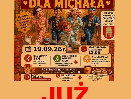 Gościno: już jutro charytatywna impreza #DLA_MICHAŁA przy Centrum Kultury i Książki