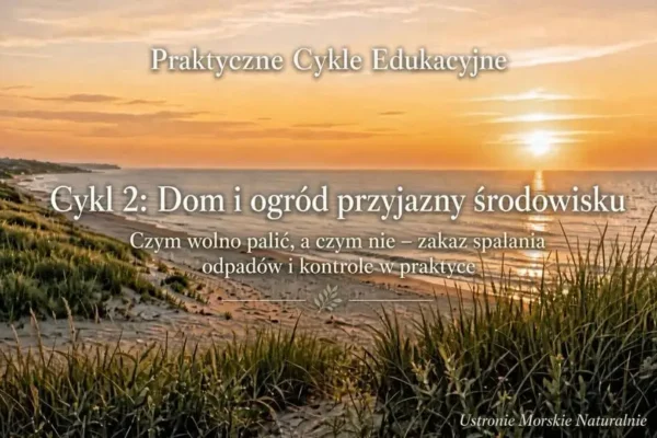 Ustronie Morskie: zakaz palenia śmieci w piecach — groźne mandaty i kontrole