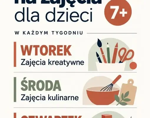 Świetlica Wiejskia we Wrzosowie zaprasza dzieci na cykliczne zajęcia