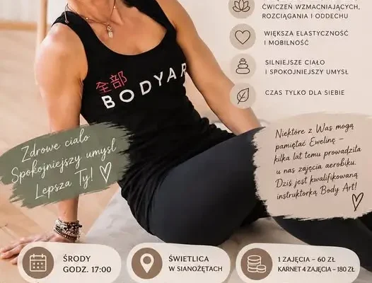Body Art w Sianożętach – nowe zajęcia dla mieszkanek gminy Ustronie Morskie