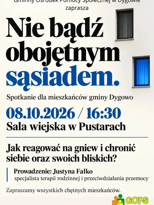 Spotkanie w Pustarach: jak reagować na gniew i przeciwdziałać przemocy