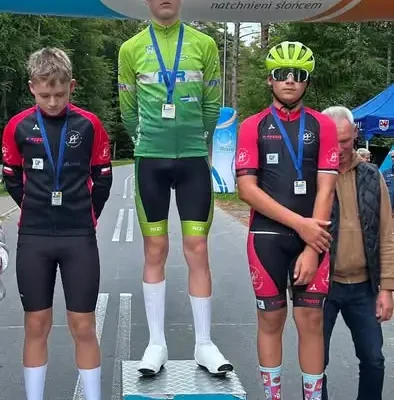 Młodzi kolarze z Kołobrzegu na podium Zachodniopomorskiej Ligi Kolarskiej