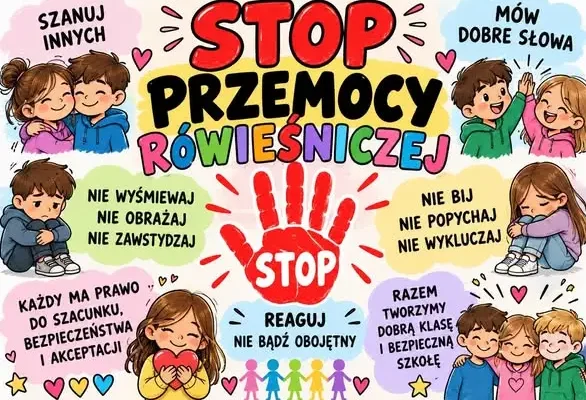 Tydzień Przeciwdziałania Przemocy Rówieśniczej w SP8 Kołobrzeg – lekcja życzliwości