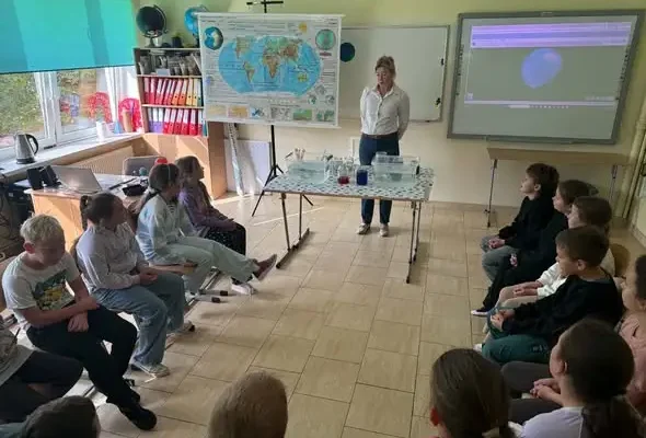 Młodzi odkrywcy z Drzonowa zgłębiali tajemnice oceanów