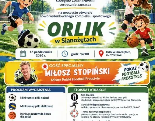 Nowy Orlik w Sianożętach otwiera się już 16 października