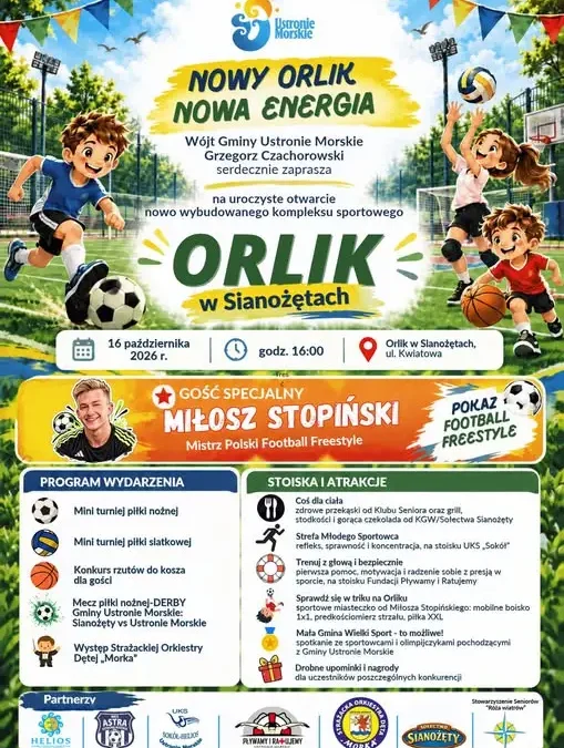 Nowy Orlik w Sianożętach otwiera się już 16 października